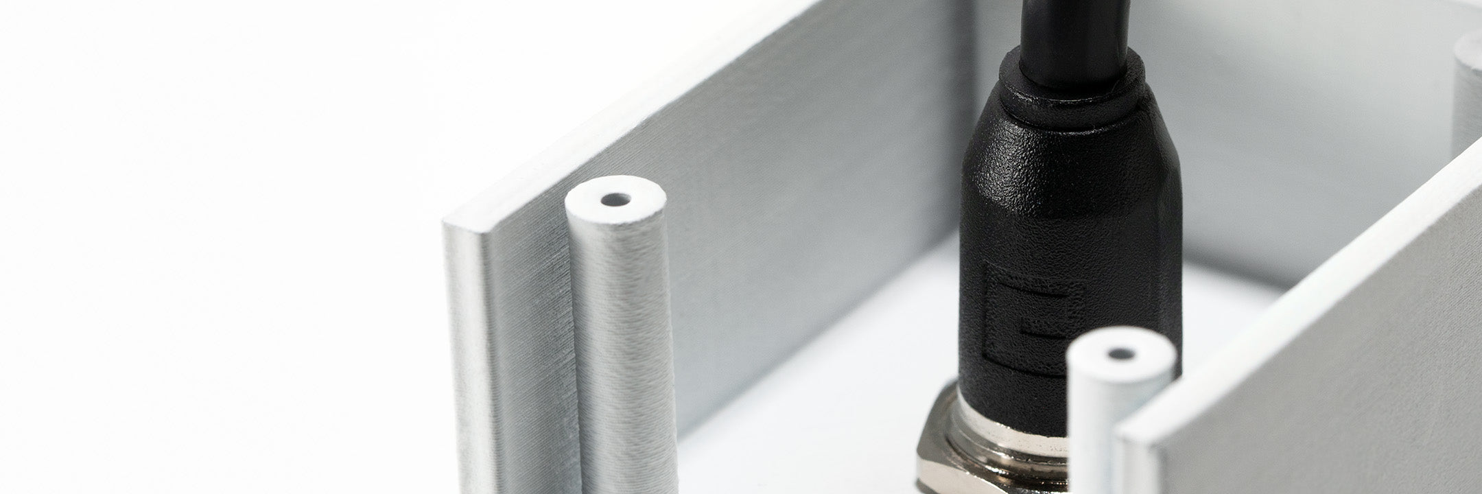 Jacketed Panel Mount M12 A-Code Cable Assemblies